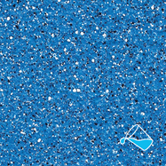 Pacific Blue pool finish color swatch